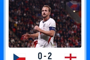 凯恩领衔!英格兰队史首次5名海外效力球员出战正式比赛